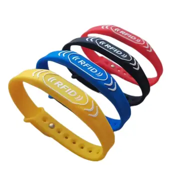 RFID 125khz 키 Keyfobs 복사 재기록 가능 손목 스트랩 태그 근접 ID 토큰 링 복제기, 빈 데이터, EM4305 T5577, 1 개