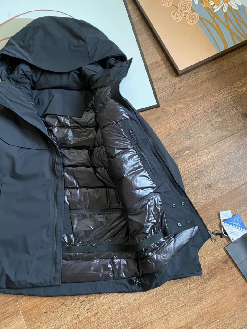 ARC Embroidery High Quality Macai Down coat Ski Jackets Outdoor Sports Travel Casual Waterproof Jacket