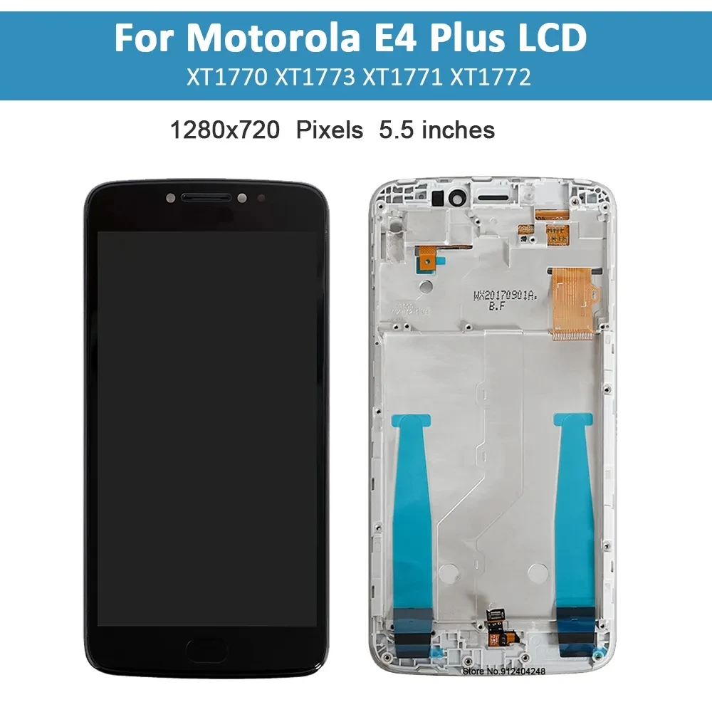 5.5 For Motorola Moto E4 Plus Xt1775 Xt1776 Usa Version Lcd Display Touch  Screen Assembly Replacement With Tools - Mobile Phone Lcd Screens -  AliExpress