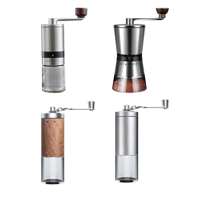 Commercial Coffee Bean Grinder Hand Crank Precise Conical Ceramic Burr  Washable Portable Manual Espresso Coffee Mill Kitchen - AliExpress