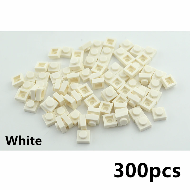 1000 Mattoncini Rotondi 1x1 Trasparenti In 18 Colori, Piastre MOC Compatibili Con Marchi Principali