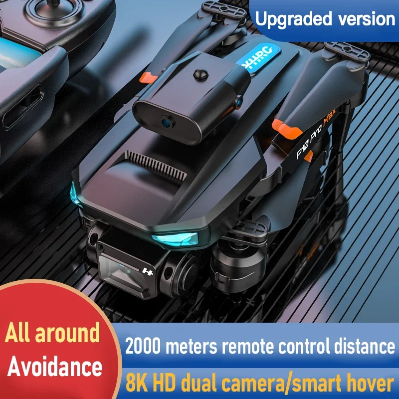 

8K Mini P10 Dual Camera Drone Intelligent Obstacle Avoidance Headless Mode Aerial Photography Quadcopter for Xiaomi Travel