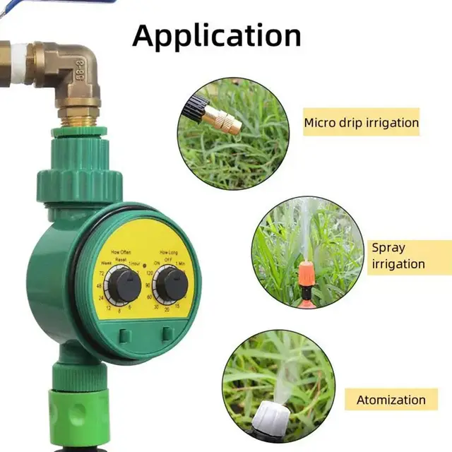 Automatic Watering Device Water-saving And Efficient Rotary Timer Button Irrigation Timer Controller Irrigation P2j0 3