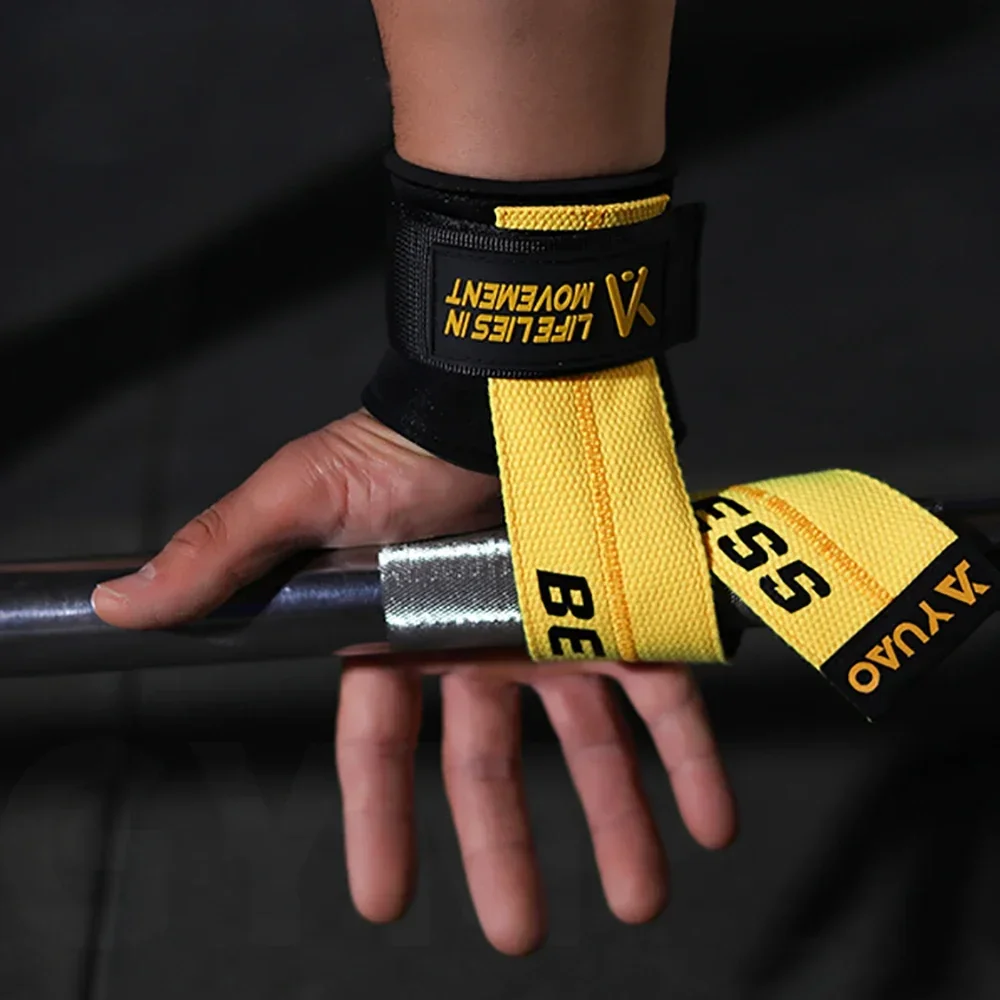 Antislip Lifting Wrist Strap Power-assisted Strap for Fitness Exercise deadlift weightlifting pull-ups Workout in the Gym【1Pair】 3