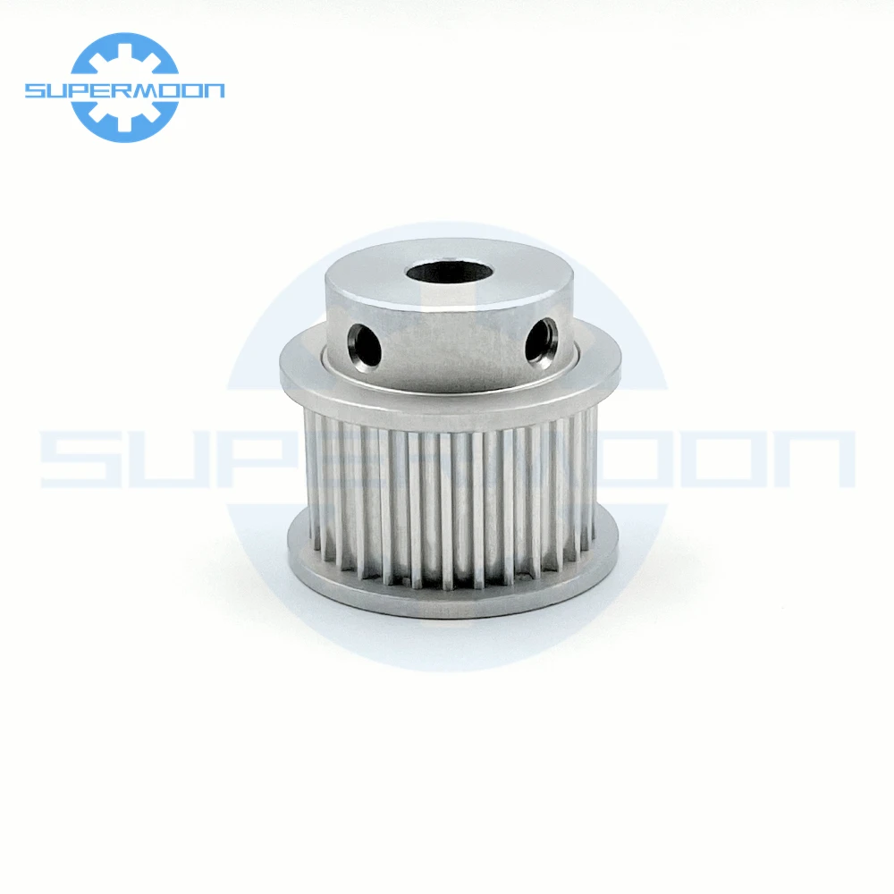 Description Picture 3 of itemHTD 3M 30 Teeth Timing Pulley Bore 4/5/6/6.35/7/8/10/12/12.7/14/15/16/17mm For Belt Width 6-15mm Gear Pulley Transmission Wheel