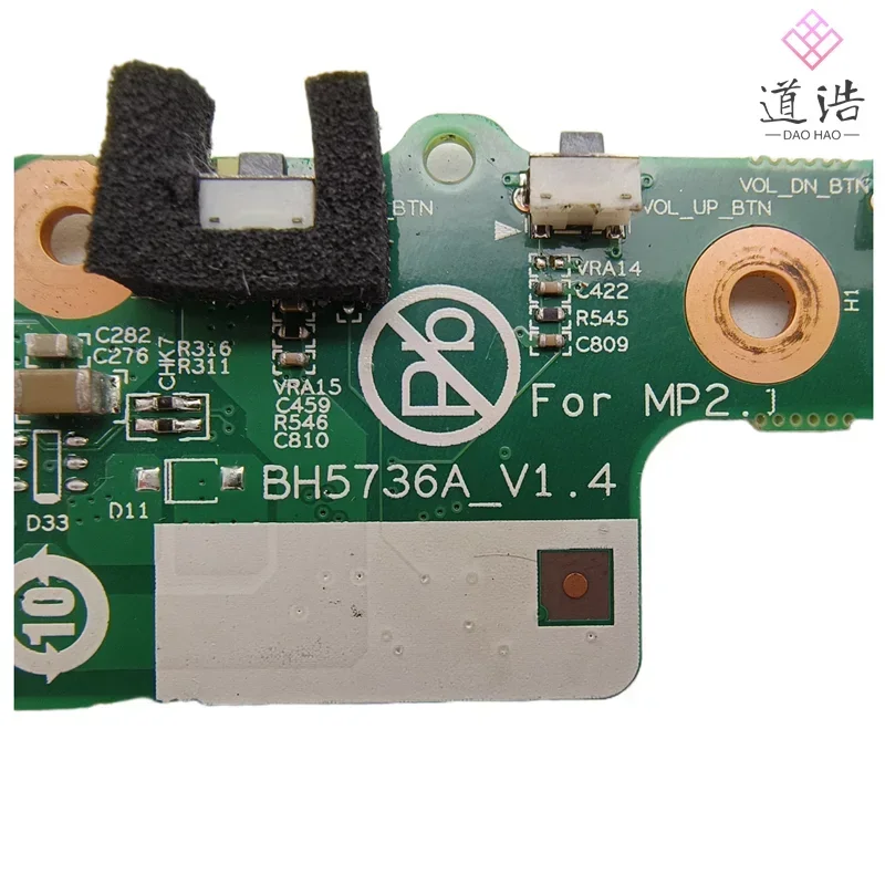 For Lenovo 500e 500e-81ES Power botton switch USB type-C charger board with Cable BH5736A 100% Tested Fully Work 5 For Lenovo 500e 500e-81ES Power botton switch USB type-C charger board with Cable BH5736A 100% Tested Fully Work - Image 3