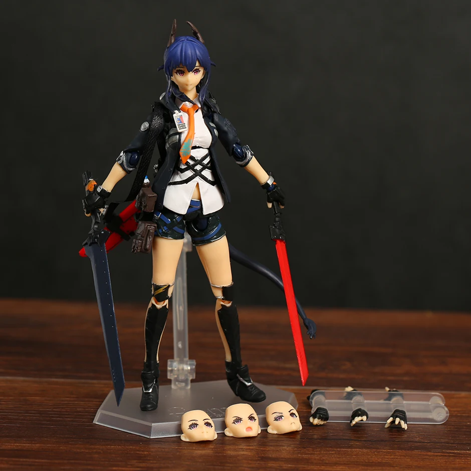 

Arknights figma 525 Chen Collection Action Figure PVC Model Figurals