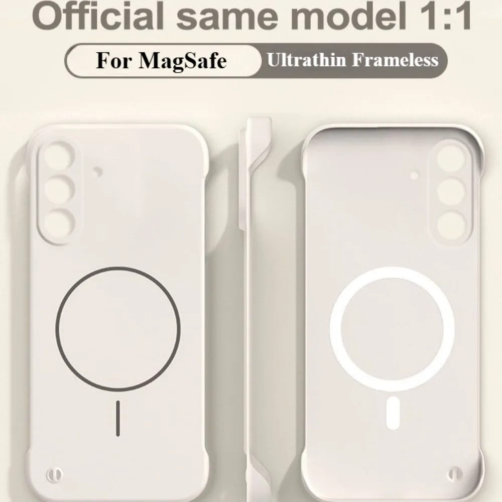Ultrathin Framel Matte Phone Case with Magsafe Compatibility