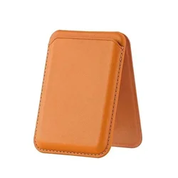 Leather Magnetic Wallet with Hidden Stand and Card Holder (01)