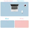40x80CM Dual-Sided Desk Pad PVC Leather Large Mouse Mat for Office Home Desk Protector Non-Slip Waterproof Easy Clean 1