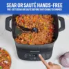 DELUXE 7.5 Quart Digital Multi-Cooker with Automatic Paddle to Stir and Shred, 9 in 1 programmable presets to Sauté, Sear, and B 4