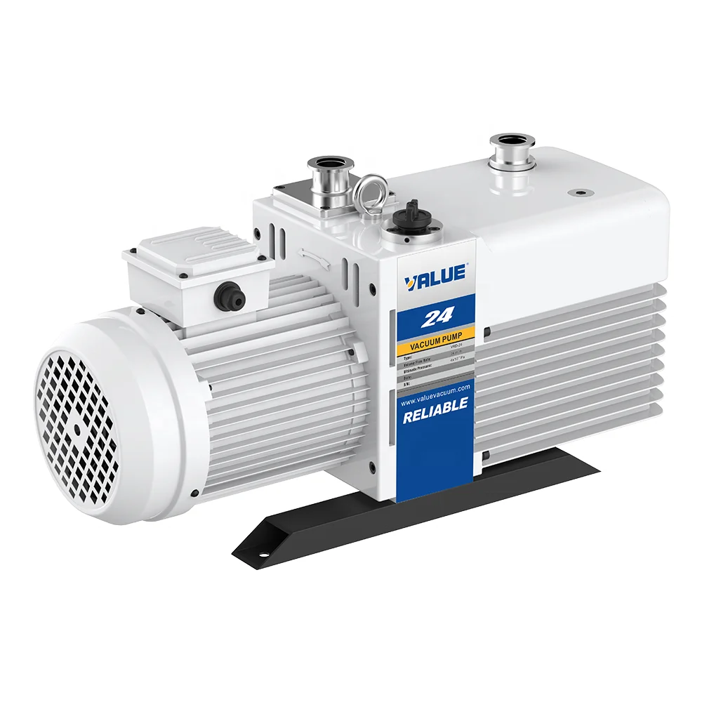 

24m3/h Corrosion Resistant Two-Stage Sliding Rotary Vane Vacuum Pump 220V/380V Powered by Electricity with 0.75kw Power