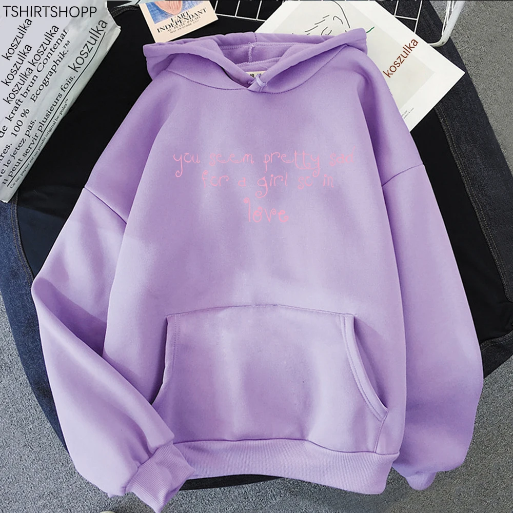 OR3 Album You Seem Pretty Sad for A Girl So in Love Hoodie 2026 Women Hoodie Autumn Winter Clothes Aesthetic Sweatshirt Vintage
