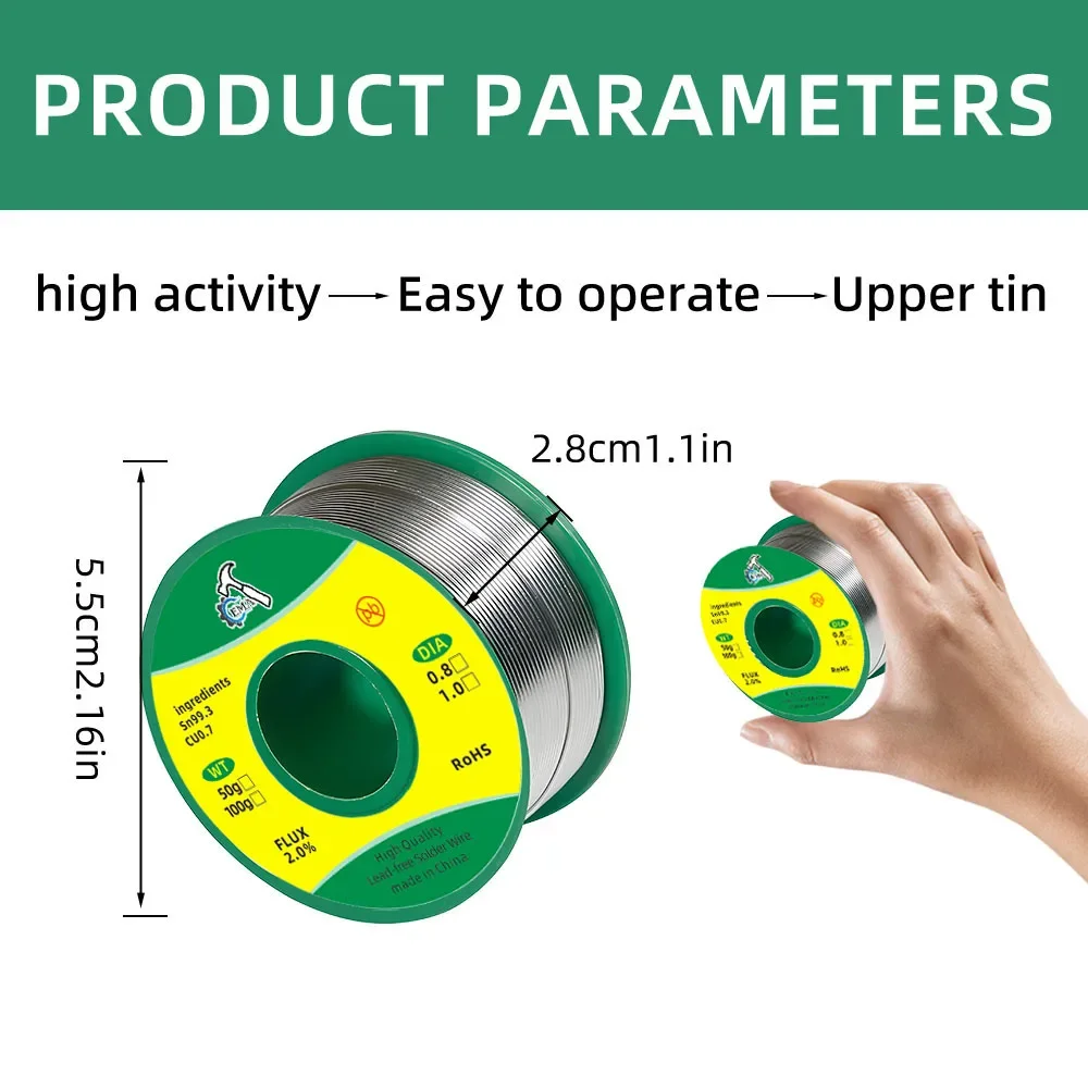 Ponto de fusão baixo de estanho de núcleo sólido de baixa temperatura sem  chumbo 138 ℃ Núcleo de resina de fio de solda Sn99.3/Cu0.7 para solda  elétrica RoHs - AliExpress, image size:1000x1000