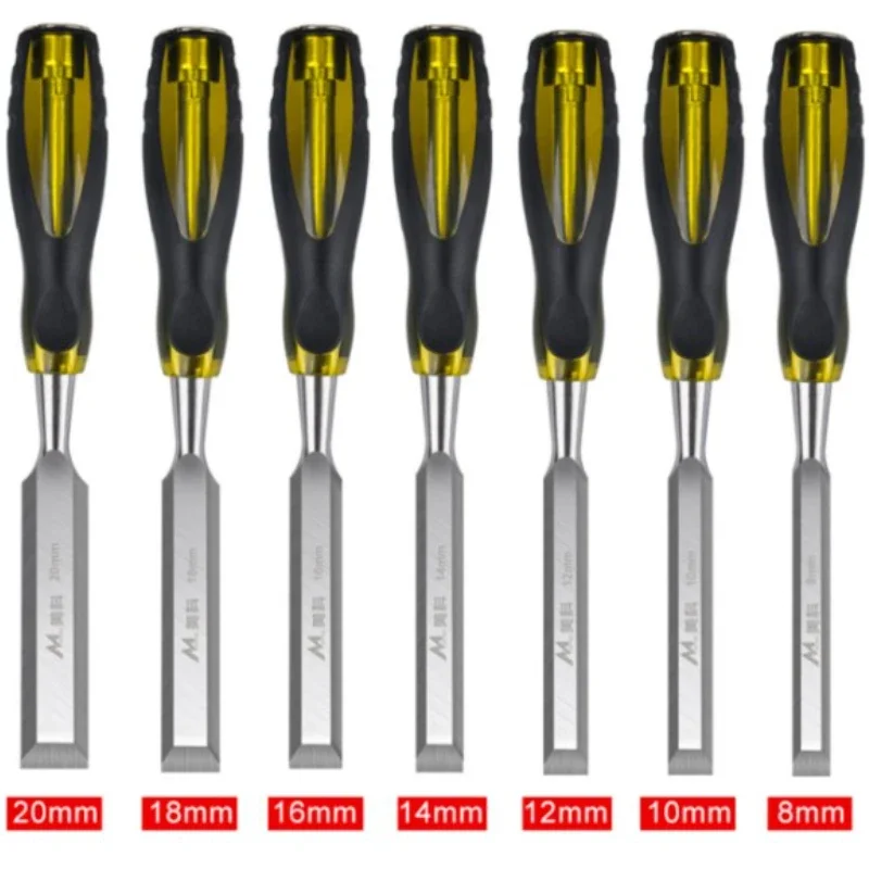 Scalpello Da Carpentiere 32 Mm In Acciaio Al Cromo Vanadio – Utensile Manuale Per Intaglio Legno - 3