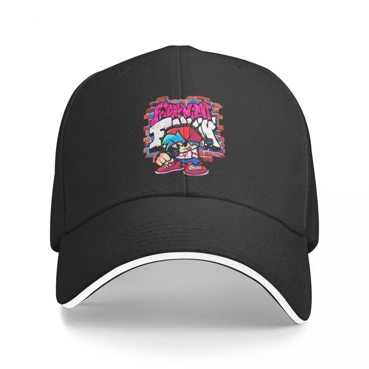 

BoyFriend FNF. Brick wall Baseball Cap summer hats Fishing Caps Hat Beach Kids Hat Hat Male Women's