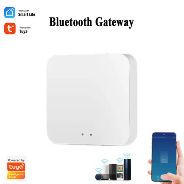 Tuya Multi-Mode Wireless Gateway ZigBee 3.0 Smart Gateway Smart Life APP Remote Control Works With Alexa Home 1