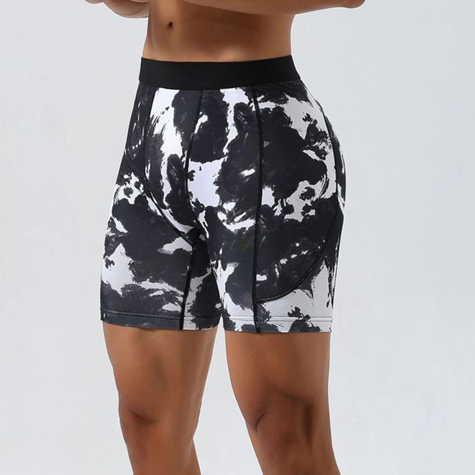 Men Workout Gym Shorts Fitness Bodybuilding Shorts Slim Fit Elastic Athletic for Running Joggers Training Activewear