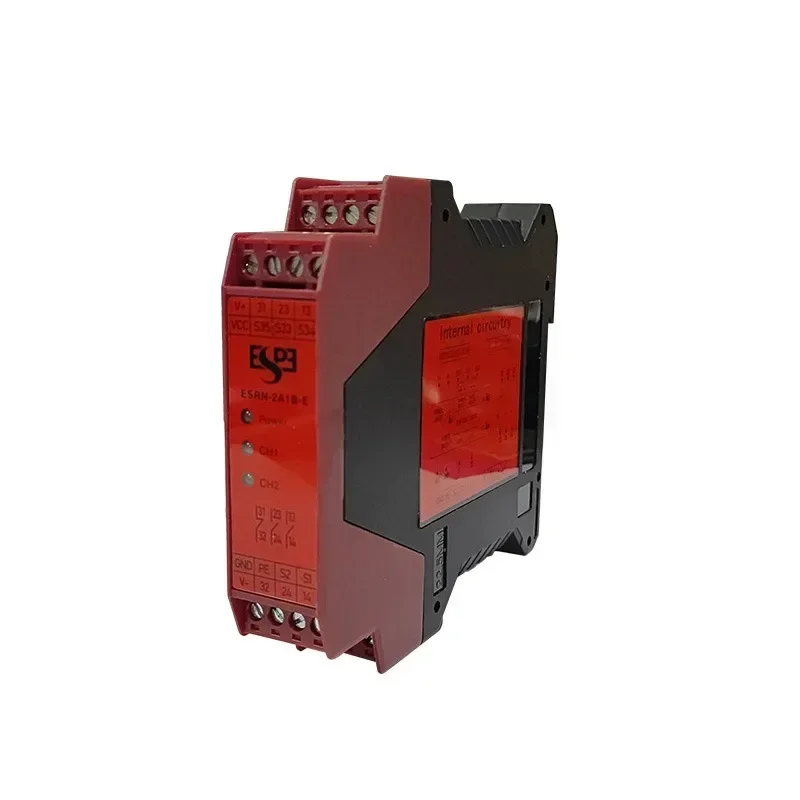 ESR 안전 라이트 커튼용 릴레이 12V 모듈 NPN PNP 출력 전기 안전 릴레이 (비상 정지용)
