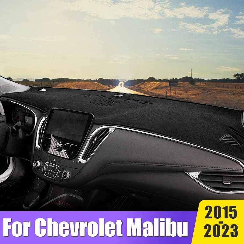 

Dashboard Cover Mat For Chevrolet Malibu XL 2015 2016 2017 2018 2019 2020 2021 2022 2023 Non-Slip Pad Protector Car Accessories