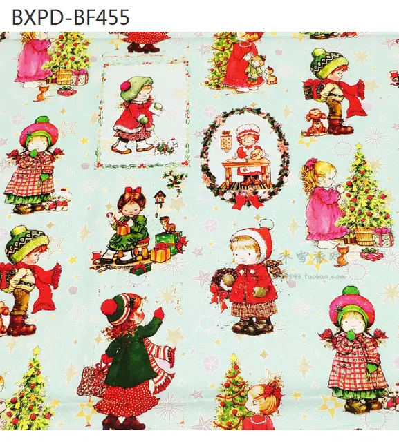 Sarah Kay Collection - BTY 1 Yard Cotton Woven Fabric - Retro Cartoon  Characters, Sarah Kay Vintage Kids Music Lover - AliExpress