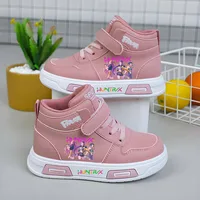 جديد Kpop شيطان هنتر الأطفال أحذية رياضية للفتيات عالية الجودة حذاء الخريف حذاء أبيض حذاء الجري غير رسمي المضادة للانزلاق لينة وحيد Tenis 5