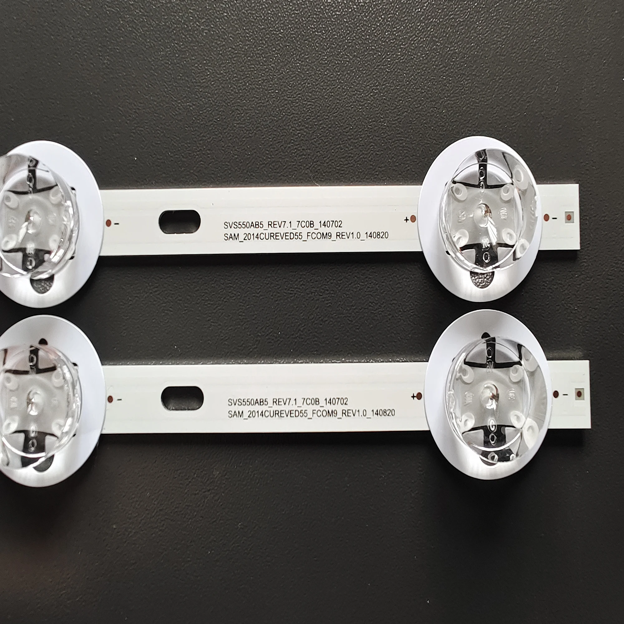 Nova 12 Pcs Kit Tx55cr430b Tx-55cr430e 55ut3ec320s-t 55ca9550 Lta550fw01 Svs550aa3_rev9_7led_140127 Svs550ab5_rev7_7cob_140509 - Imagem 5