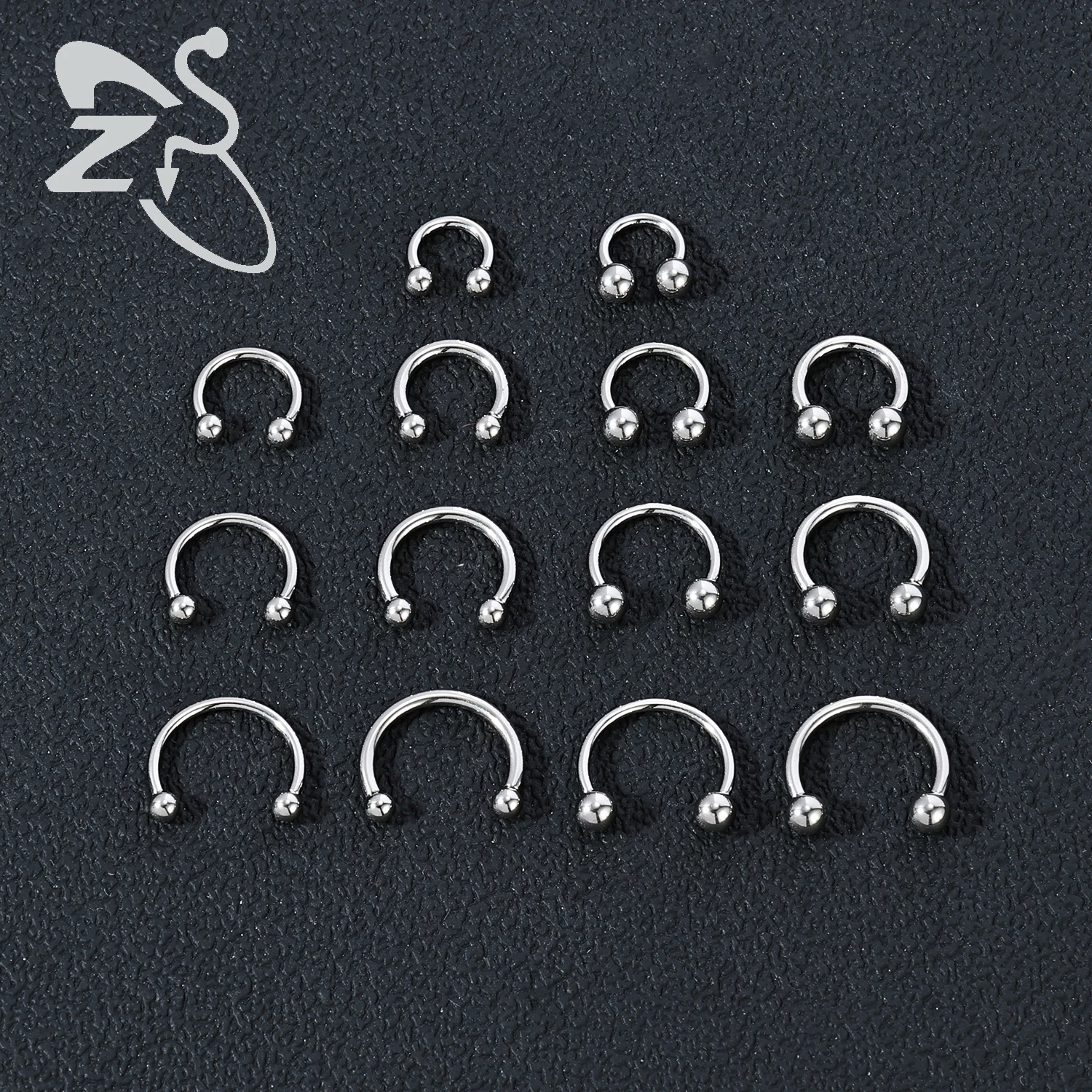 1PC 14G/16G G23 Titanium Septum Clicker Spike Septum Ring Hoop Horseshoe Nose Piercing Gold Color Helix Cartilage Piercings hoop earrings piercing jewelry nose rings body piercing jewelry body jewelry ear piercing jewelry body piercing earrings metal jewelry ear studs nose studs