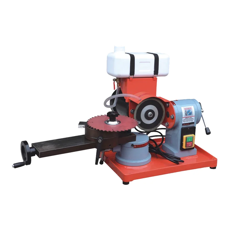 VEVOR Circular Saw Blade Sharpener, 370W Rotary Angle Mill Grinding Machine  with 5 Grinding Wheel, Universal Saw Blade Sharpener Machine for
