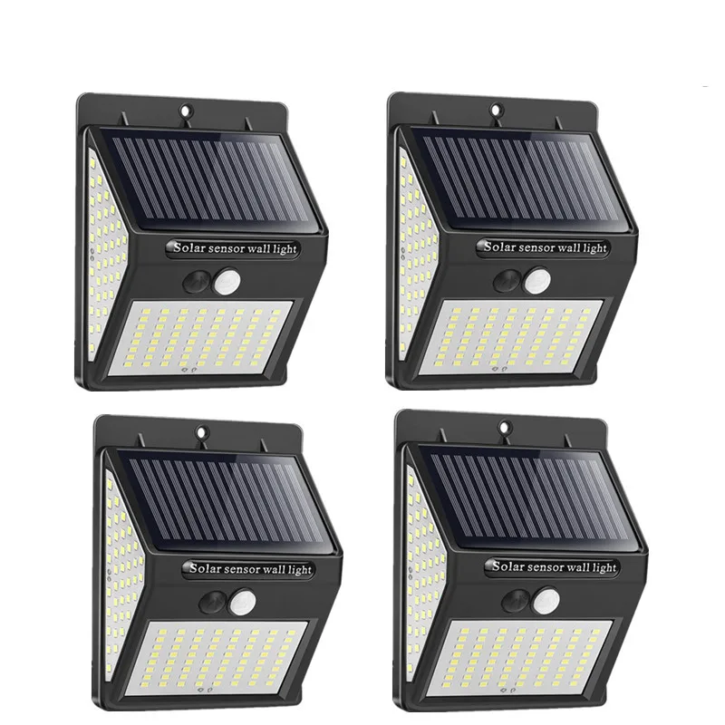 

20-144 LED Solar Light Outdoor Solar Lamp PIR Motion Sensor Wall Light Waterproof Solar Powered Sunlight for Garden Decoration