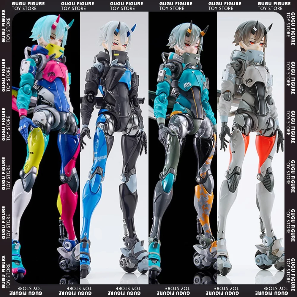 ゼニス新作モデル Gsc Max Factory Sentinel Motored Cyborg Runner Anime Figures アート・デザイン・音楽