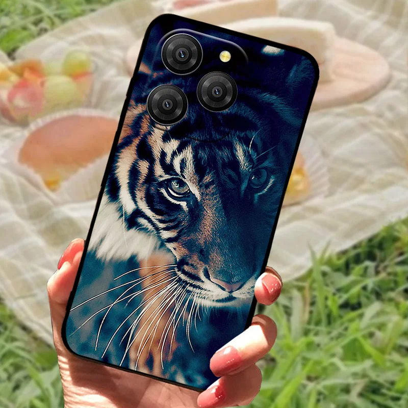 Luxury Painted Animal Silicone Protective Shell Case - Cute and Popular Design
