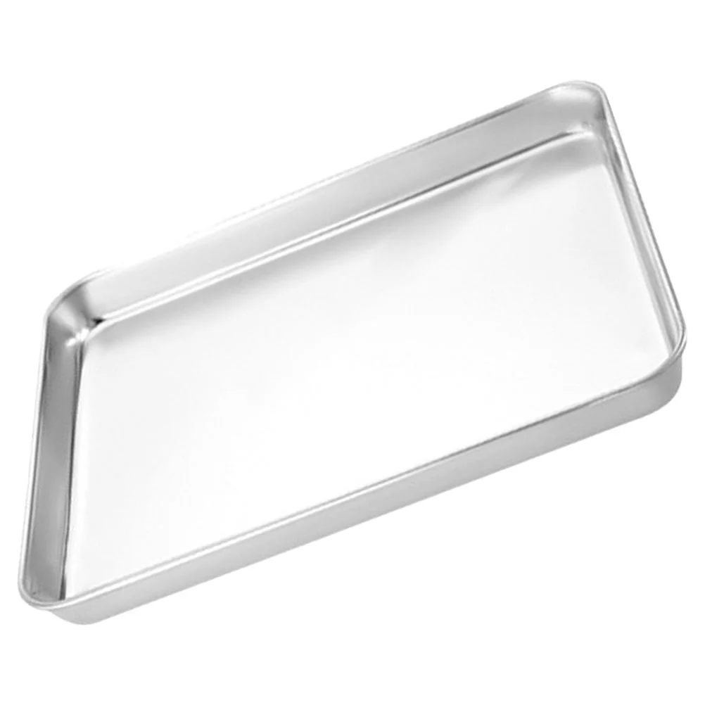 

Rectangle Baking Sheet Pan Oven Tray Cookie Baking Pan Multifunctional Storage Tray Stainless Steel Bbq Plate Dessert Tray