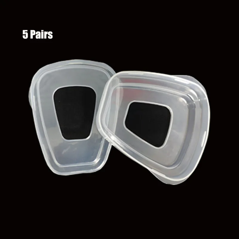 10-Pack 3M 501 Filter Retainers - Compatible With 6001, 5N11, 5P71, 7502, 6200, 6800 Respirators