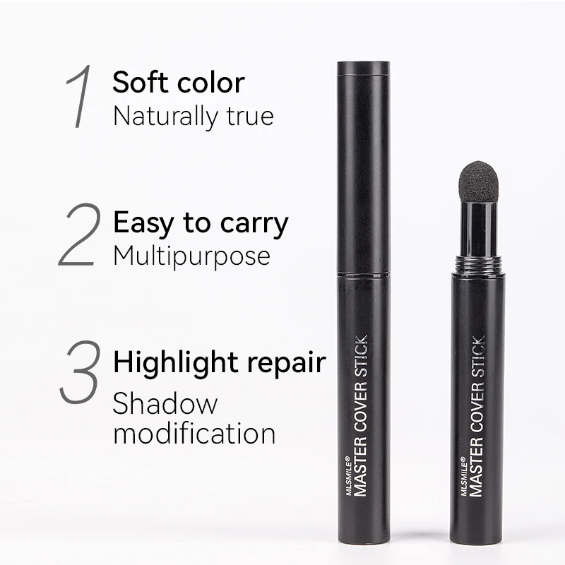 Hair Line Modified Repair Stick Pen 6 Color  Waterproof Long Lasting Natural Hair Filling Hairline Shadow Powder Concealer Tools