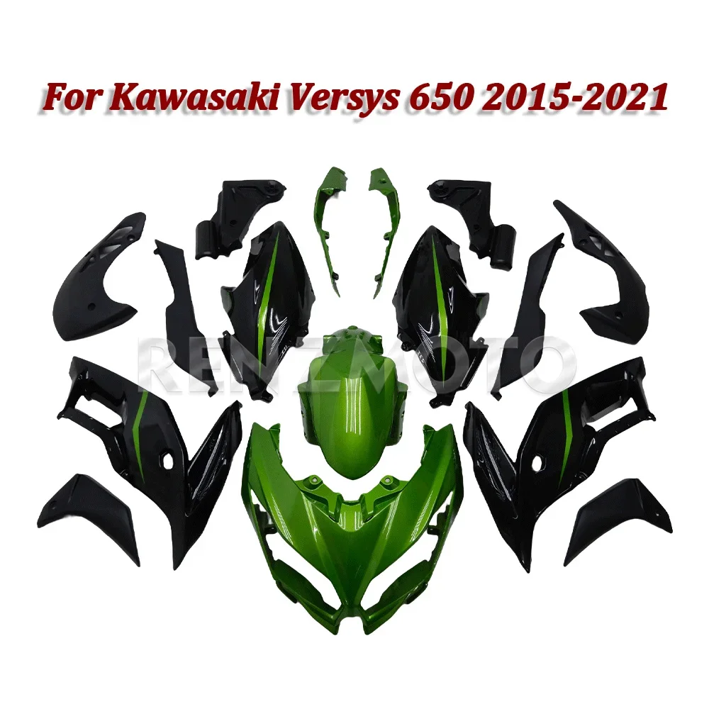 

For Kawasaki Versys 650 2015-2021 Motorcycle Fairing Set Body Kit decoration Plastic Guard Plate Accessories Shell Injection