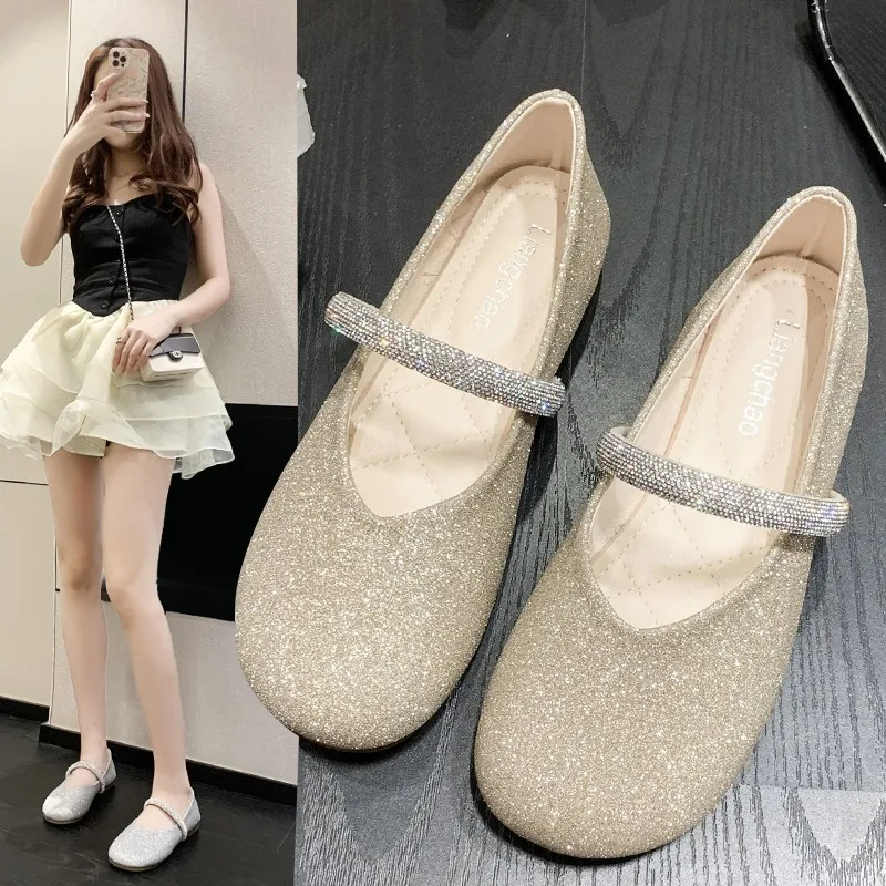 

Туфли женские летние с открытым носком, теплые мягкие ботинки с юбкой, удобная обувь на плоской подошве