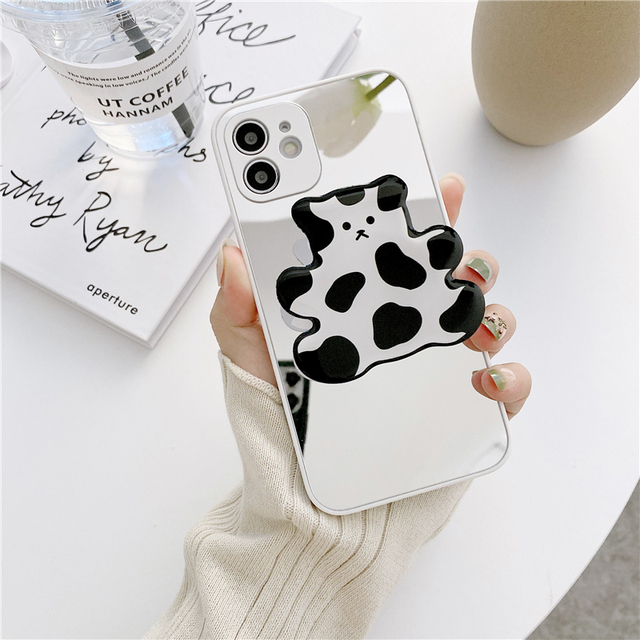 Bear Mobile Phone Holder Griptok Support for IPhone 12 11 Pro Max XR Samsung Grip Tok Folding Handband Finger Stand