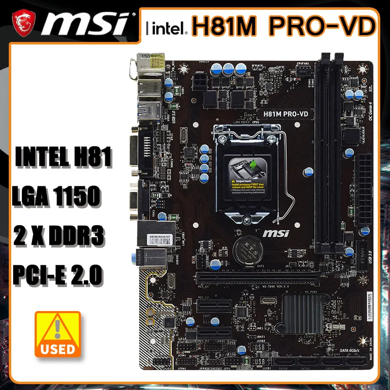 1150H81MMotherboardMSIH81MPROVDDDR316GBUSB30SATAIIIPCIE2.jpg