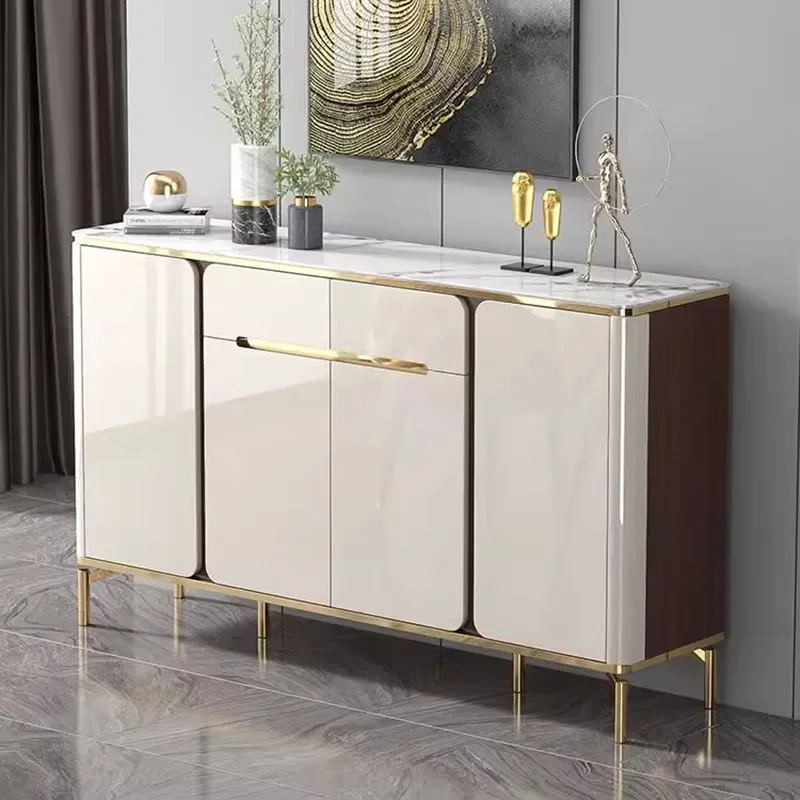 Moderno Scarpiera Verticale Salvaspazio Per Uso Domestico Multistrato Scarpiera Stoccaggio Lusso Europeo Szafka Na Buty Hall Mobili