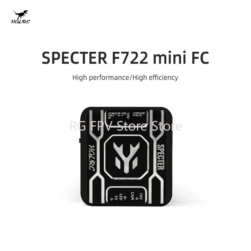 Hglrc Specter F722 Mini Flight Controller Mpu6000 16Mb Black Box Bmp280 Barometro 20 X20Mm 2-6S Per Droni Freestyle Fpv