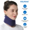 VELPEAU Neck Brace Soft and Adjustable Cervical Collar for Migraine, Snoozing and Pain Relif Neck Support for Women and Men 1
