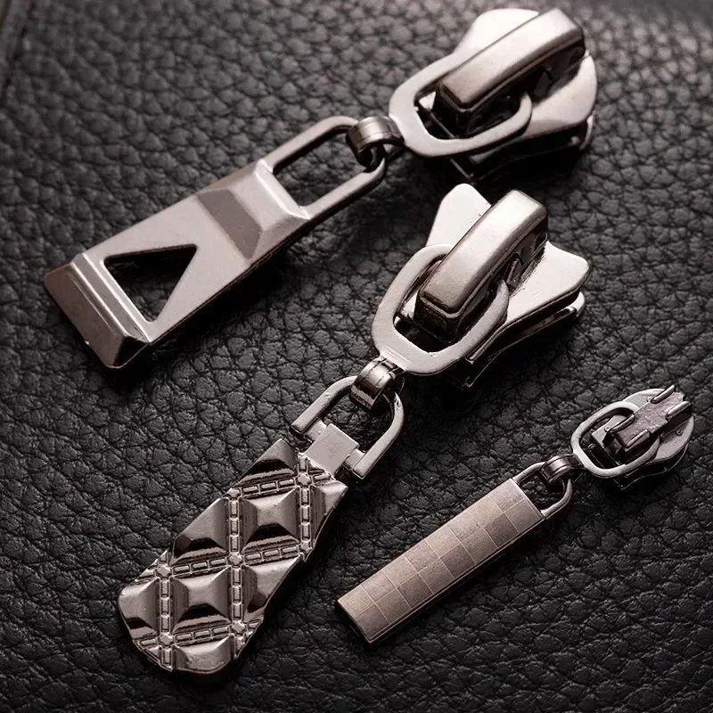5pcs 5#8# Resin Zipper Head Auto Lock For Resin Zippers Slider Zip Repari Kit DIY Bags Garment Sewing Accessories zipper repair kit zipper heads zipper accessories