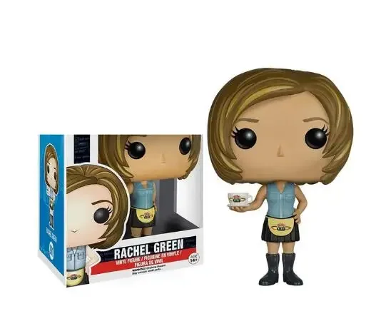 thumbnail image 4 of FUNKO pop Friends RACHEL GREEN #261 ROSS GELLER #262 Figuras de acción de juguete Colección Modelo Juguetes de vinilo para niños Regalo de cumpleaños, 4 of 5