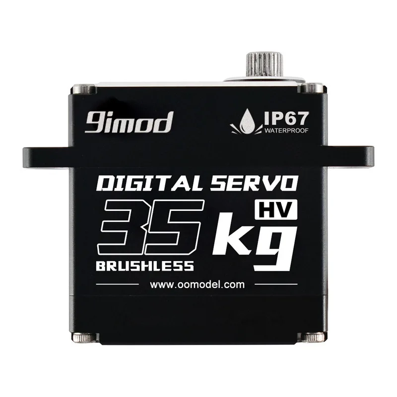 HOT 9imod 25KG 35KG 45KG Metal Gear Brushless Digital High Voltage Waterproof Servo For 1/8 1/10 Remote Control Car 4