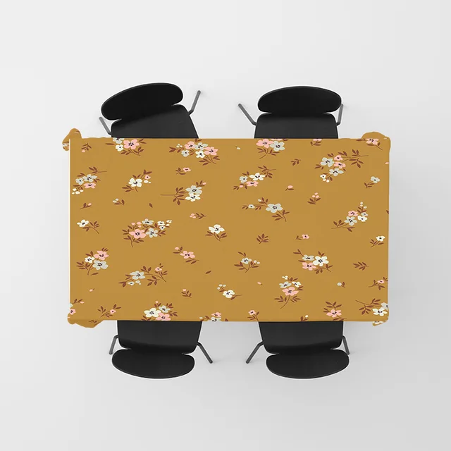 Modern Floral Tablecloth 5