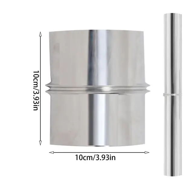 Curva Girevole In Acciaio Inox Per Canne Fumarie (DN 100 - Foto 4