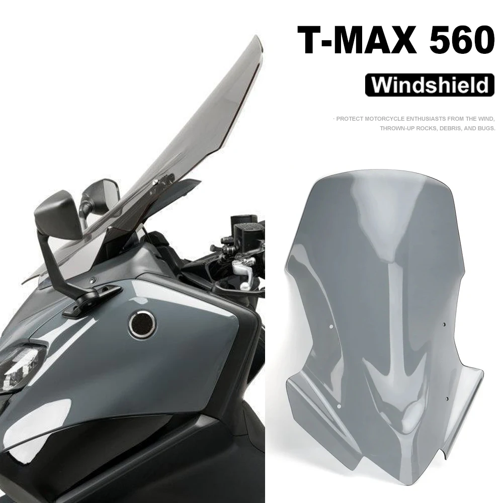

Motorcycle Accessories Windshield Windscreen Deflector New For YAMAHA T-MAX 560 T-MAX560 TMAX 560 TMAX560 Tmax560 2022 2023 2024