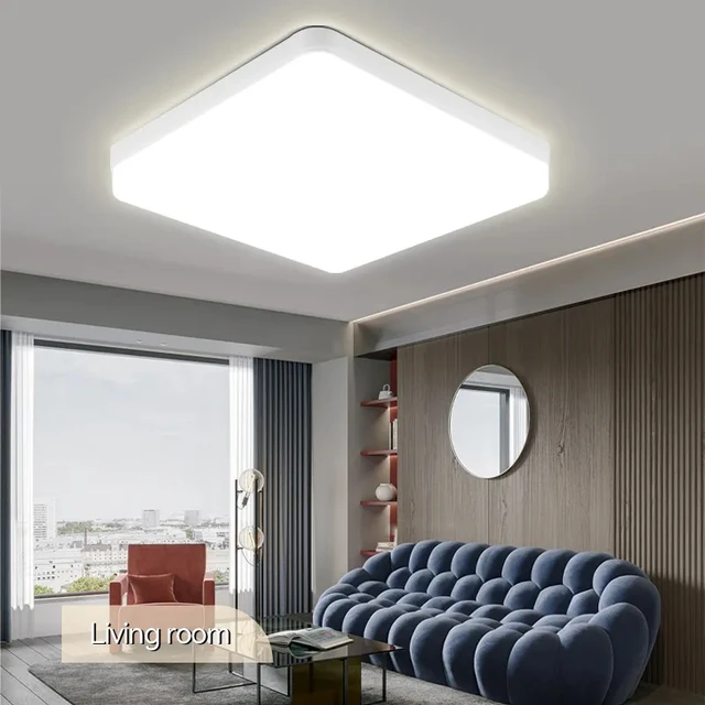 Modern LED Ceiling Lamp 110V 220V Dimmable Ceiling Light 18