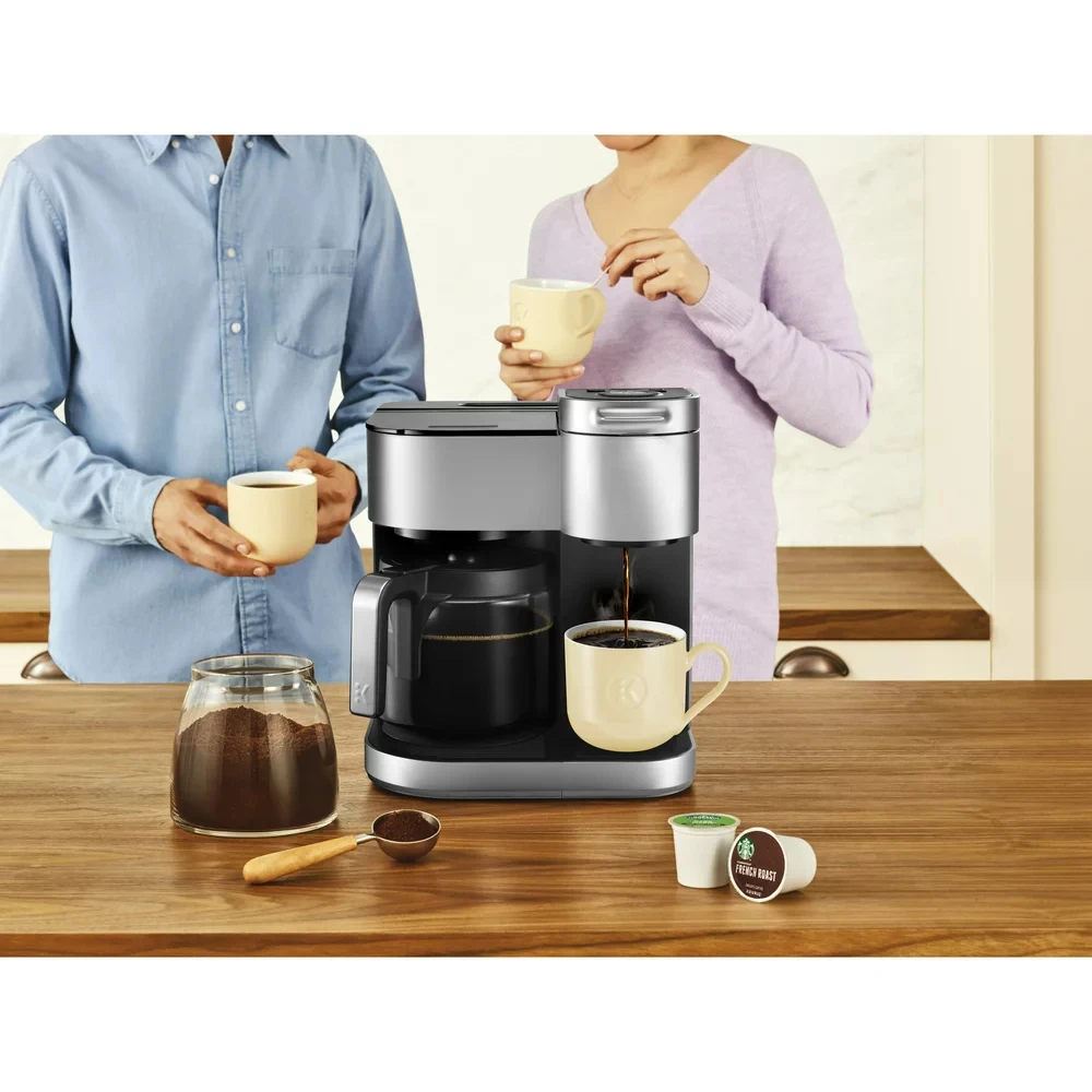 Keurig® K-Duo Special Edition Single Serve K-Cup Pod & Carafe Coffee Maker  - Silver, 1 ct - Foods Co.